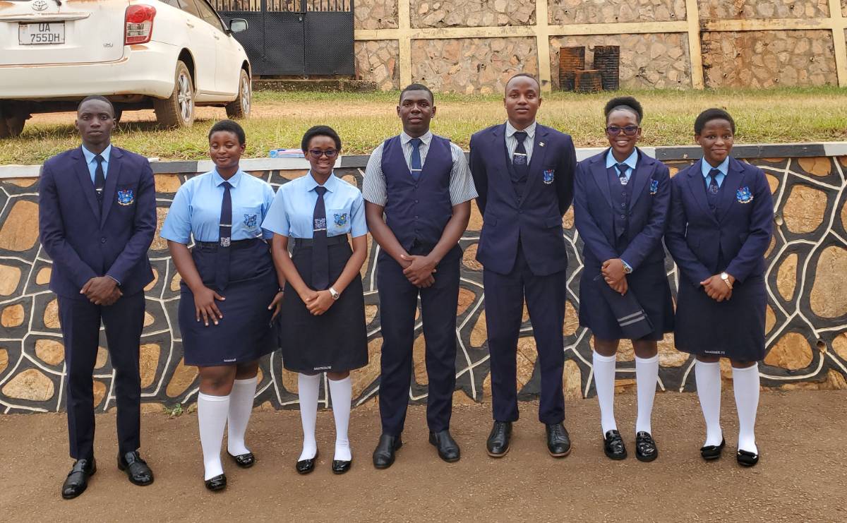 Student Leaders at Wakiso Resource Center for Leadership Conference